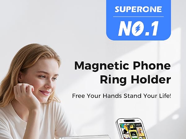 magnetic phone grip