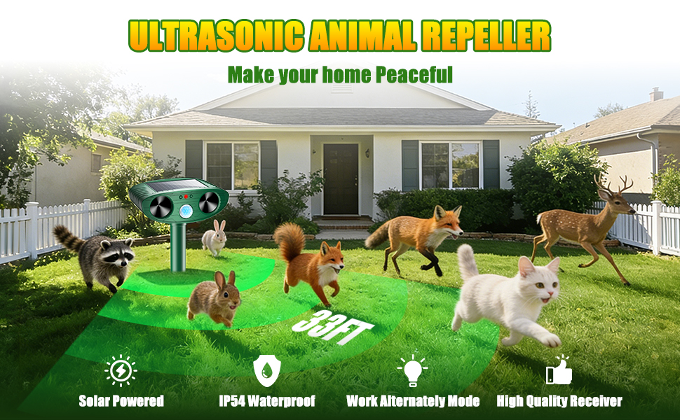 ultrasonic animal repeller