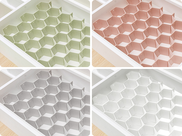 honeycomb drawer organizer