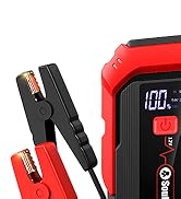 Jump Starter Battery Jumper Starter Portable Car Battery Jump Starter for Up tp All Gas &amp; 12L Die...