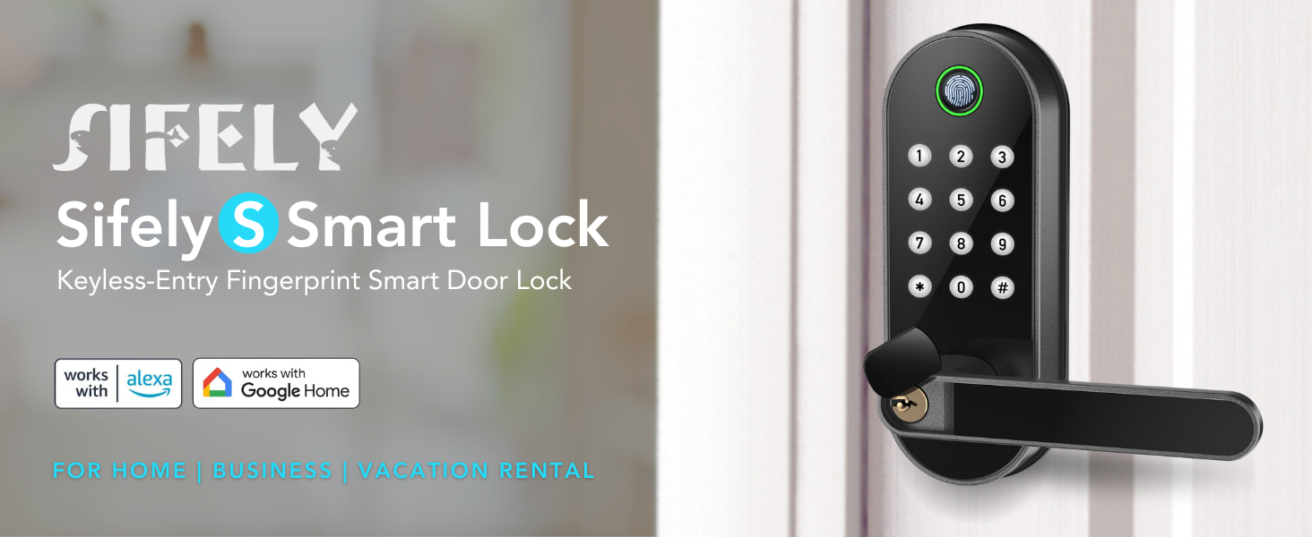 Sifely S Smart Lock black