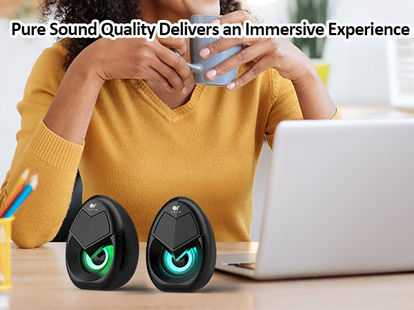 rgb computer speaker