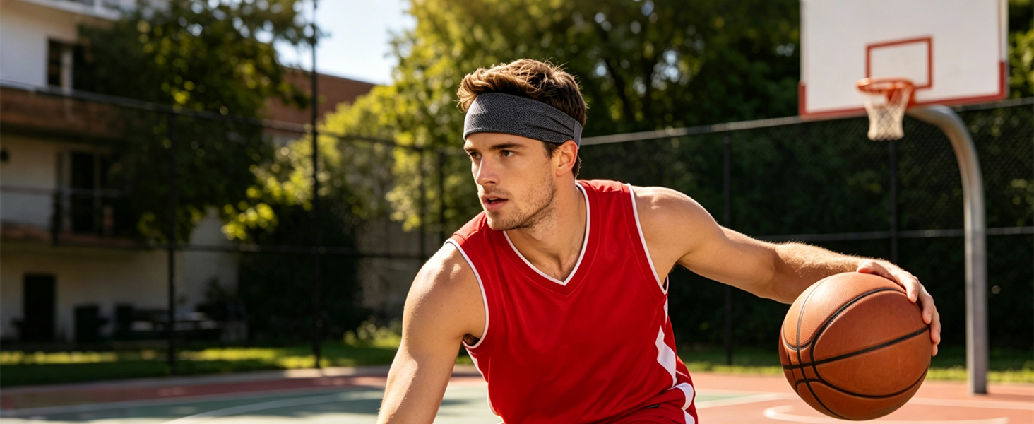 cooling headbands for men headband sweat sweatband running tennis gym headband cooling
