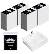 Beard Hair Catcher for Sink Disposable Beard Trimming Catcher Individually Wrapped Beard Bib Clea...