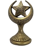 Mingzhang Islamic Turkish Home Table Decor Al-Masjid an-Nabawi Sculpture Figure, The Prophet’s Mo...