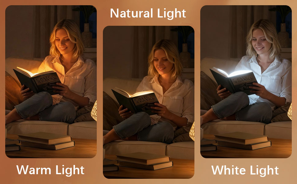 LED Book Light and Night Light 2 in 1