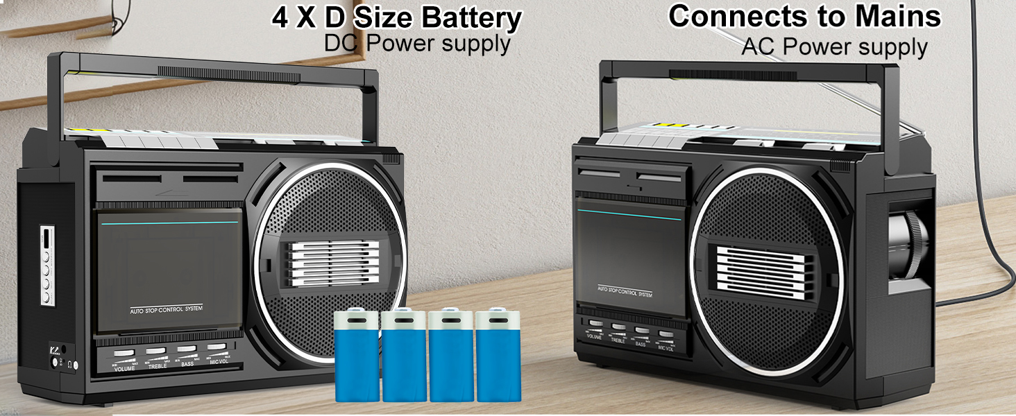plug in boombox radio