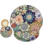 ToLuLu Mouse Pad Wrist Rest Support Gel, Ergonomic Mouse Pads with Non Slip PU Base, Mouse Wrist ...