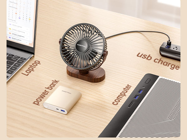 usb desk fan