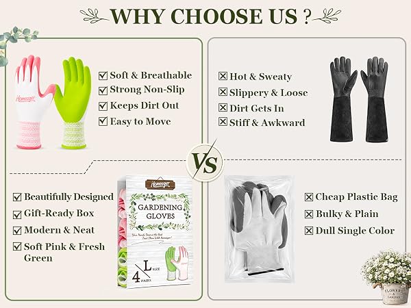 heavy duty work gloves for men, gardening essentials for women, farmers defense gloves