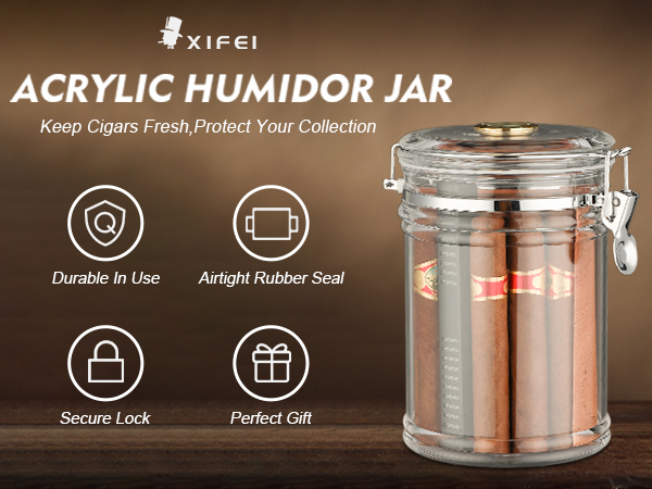 cigar humidor jar