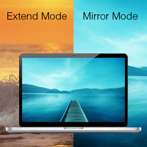 Bluerigger extend mode mirror mode duplicate your desktop external display kaapeli dvi dvi kabel 2m