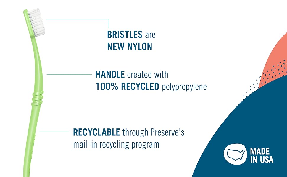 bristle new nylon recyclable