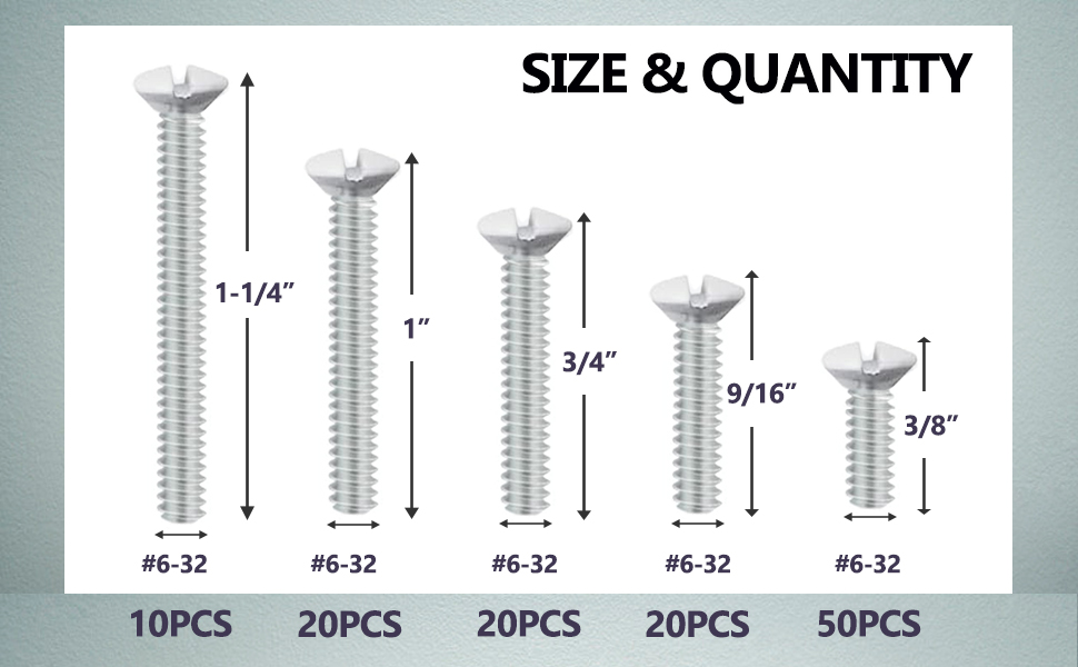 SIZE &amp;amp; QUANTITY