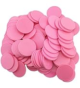 Smartdealspro Set of 100 1 Inch Opaque Plastic Learning Counters Mini Poker Chips Game Tokens wit...