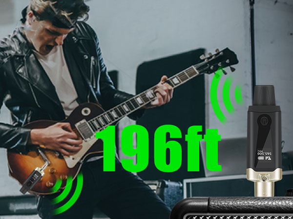 Wireless XLR Transmitter and Receiver