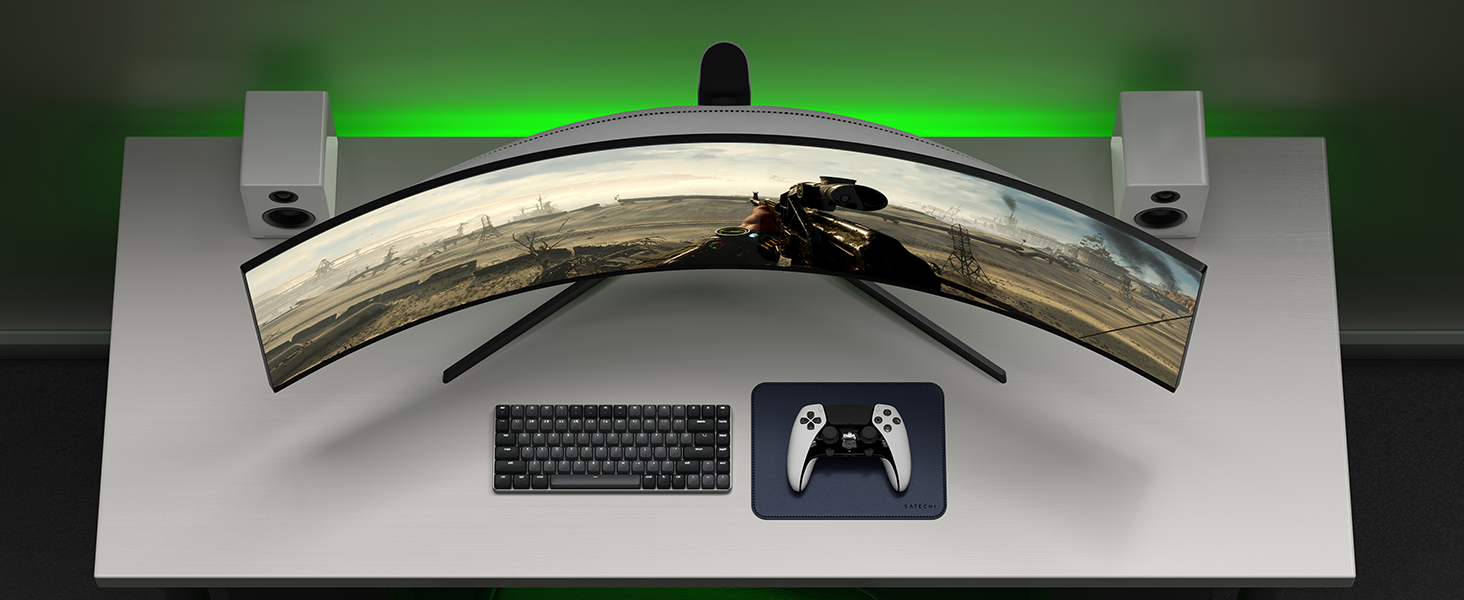 Vegan-Leather Premium Mouse Pad