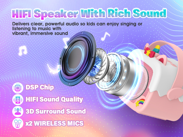 mini karaoke machine