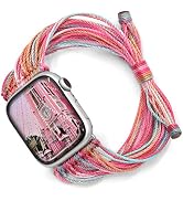JR.DM Boho Watch Bands Compatible with Apple Watch 40mm 41mm 38mm 44mm 42mm 45mm 46mm Women, Cute...