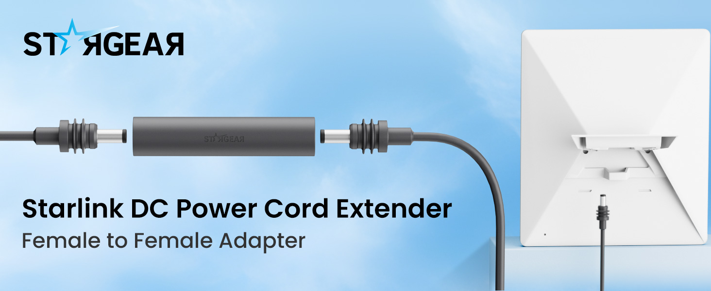 Starlink DC Power Cord Extender