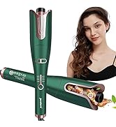 Janelove Automatic Hair Curler, Auto Curling Iron Wand with 1 Inch Ceramic Barrel,4 Temps from 33...
