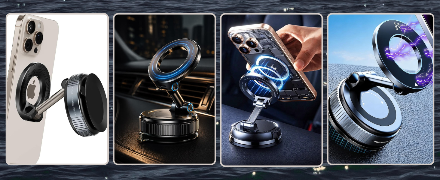 Car Phone Holder Mount - Strong Magnet