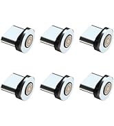 6 Pack Magnetic Connector Tips 5 Pin Magnetic Type C Adapter for Magnetic Charging Cable 360° Rot...