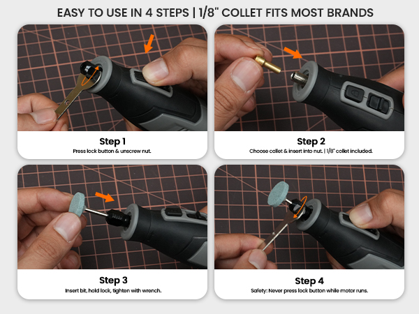 How to Change Accessories