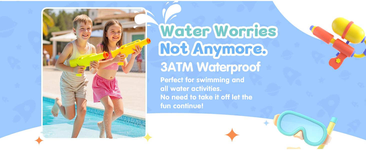 3ATM waterproof