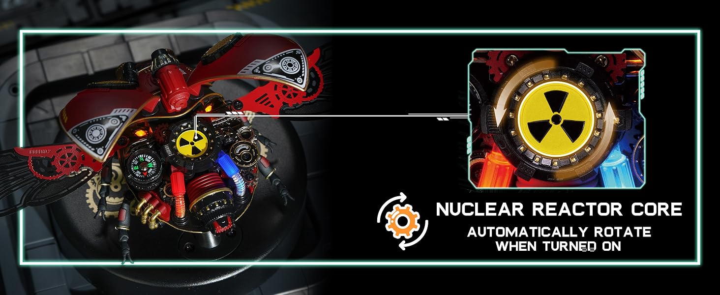 ROKR gundam plastic model kit star wars model building diy kits for adults 3d metal wooden puzzle