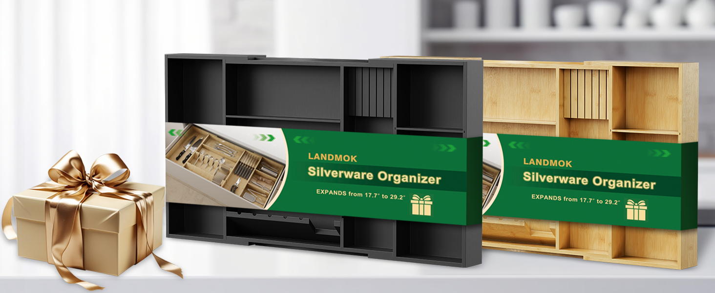 bamboo drawer organizer