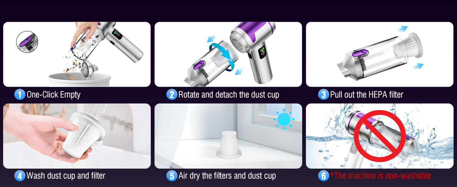 Handheld Car Vacuum Cleaner