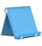 HZZADZXW Cell Phone Foldable Stand for Desk, Portable Cell Phone Holder, Adjustable Tablet Dock, ...