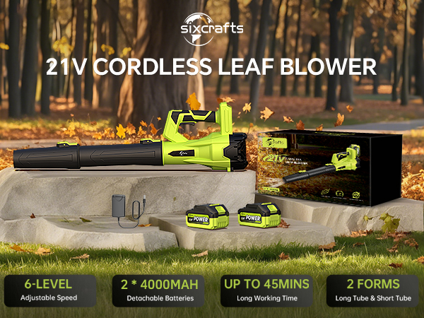 21V Cordless Leaf Blower Kit