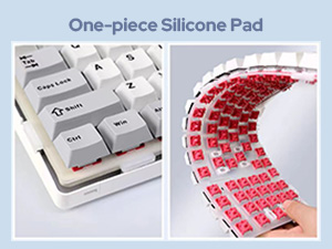 blue mechanical keyboard