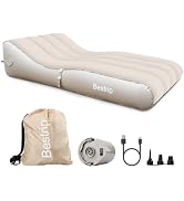 Bestrip Inflatable Couch with Built in Pump - Upgraded Extra Size Air Lounger Sofa, Portable Blow...