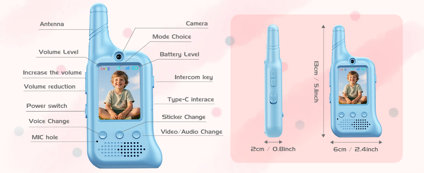 Video Walkie Talkies for Kids