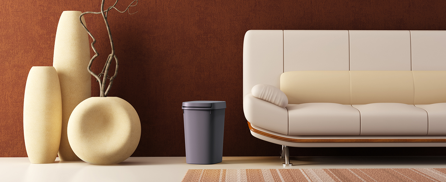 LIVING ROOM TRASH CAN