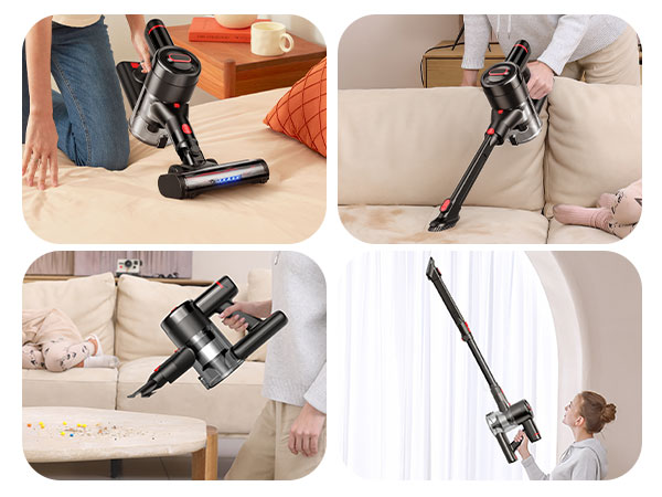 tineco ifloor 3 rechargeable vacuum cordless vacuum cleaners for home pet hair dyson v10