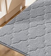 COSY HOMEER Soft Kitchen Rugs [2 PCS] for in Front of Sink Super Absorbent Kitchen Floor Mats and...