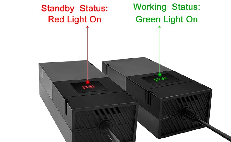 xbox one power supply working led display