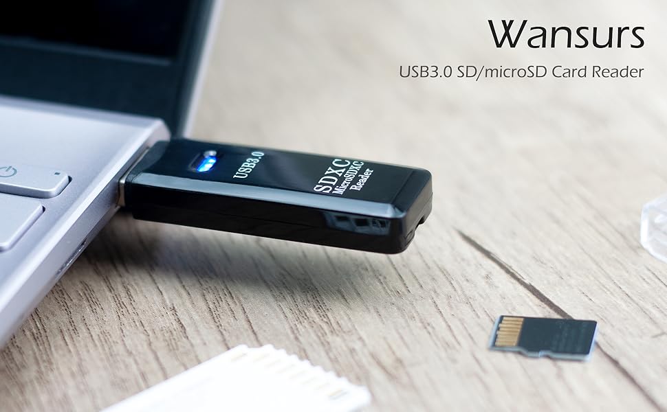 Wansurs usb 3.0 card reader