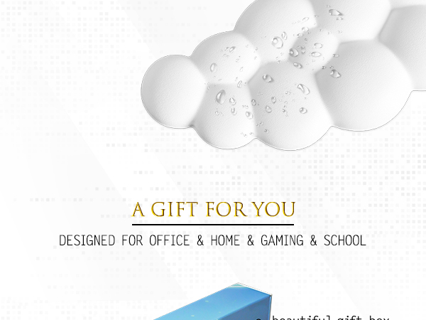 cloud keyboard wrist rest