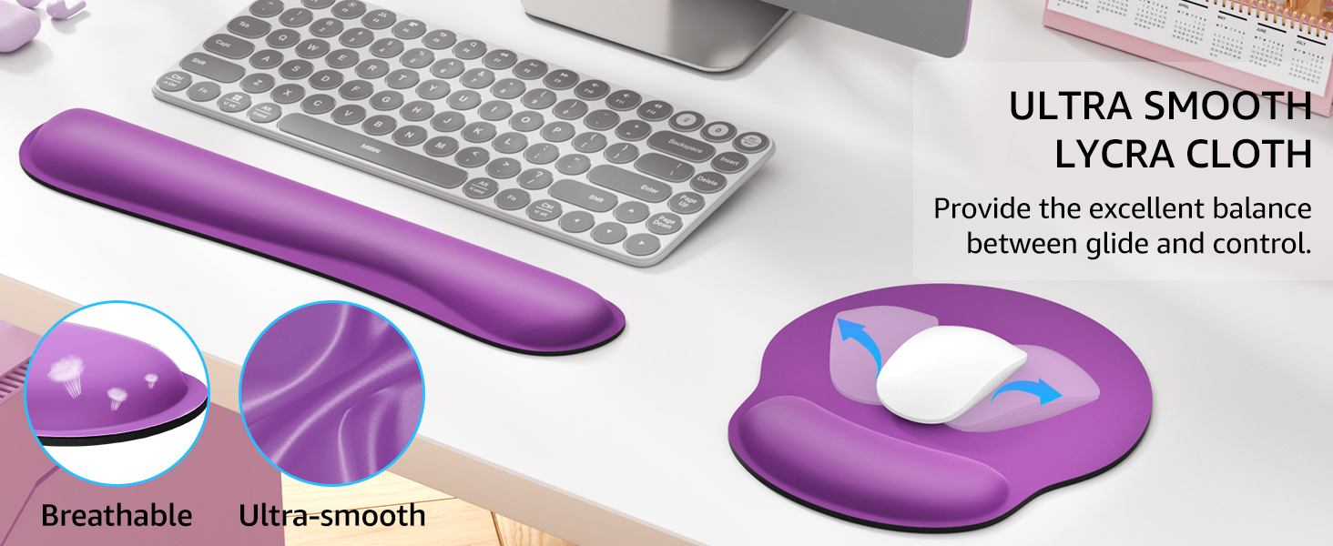 Ultra-smooth lycra surface