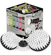 Car Accessories - Drill Brush Attachment for Washing, Wheels, Mats, Detailing - Carpet and Uphols...