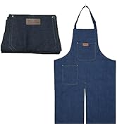 SoClaay Apron Adjustable Split Leg Apron Portable Pocket for DIY Ceramic Sculpture