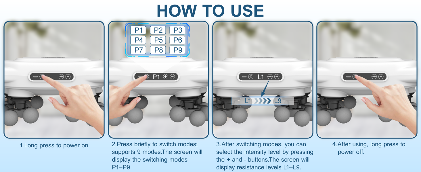 16 head massage gun
