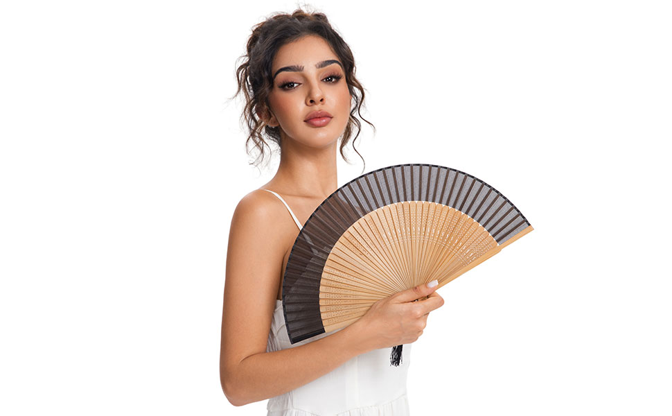 Hand Fan Foldable for Women