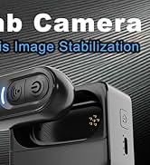 4K Mini Body Camera Action Cam with Six-axis Image Stabilization Audio &amp; Video Recording - 128G T...