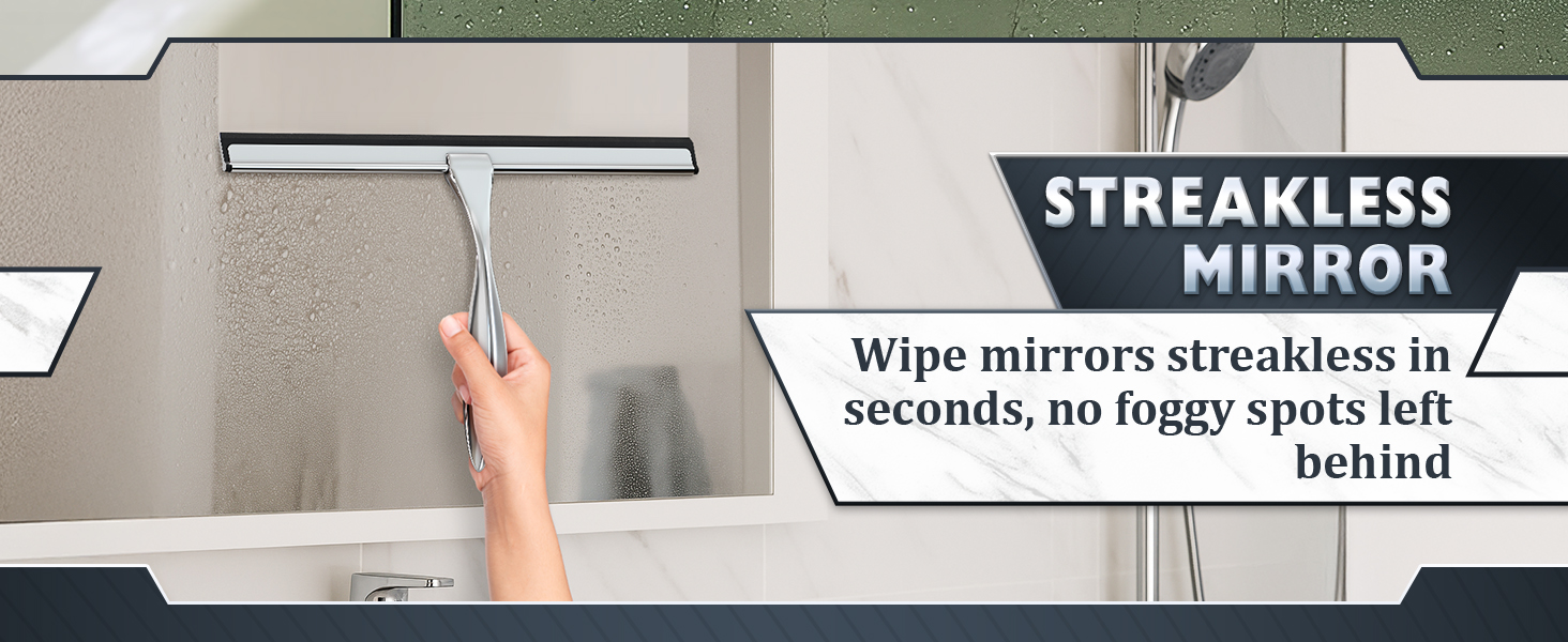 glass door squeegee bathroom glass cleaner hand squeegee stainless steel shower squeegee glass doors